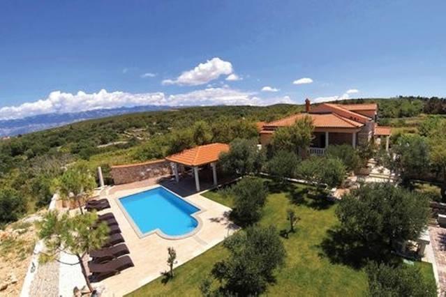 Villa Dabo Novalja Bagian luar foto